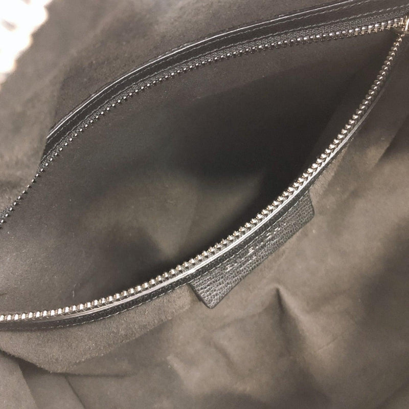 Givenchy Boston bag Lucrezia 2way leather black SilverHardware Women Used - JP-BRANDS.com