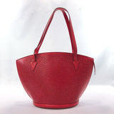 LOUIS VUITTON Shoulder Bag M52267 Sunjack shopping Epi Leather Red Women Used