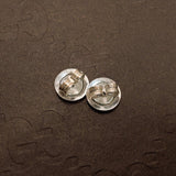 GUCCI earring Heart stud earring Interlocking G Silver925 Silver Women Used - JP-BRANDS.com