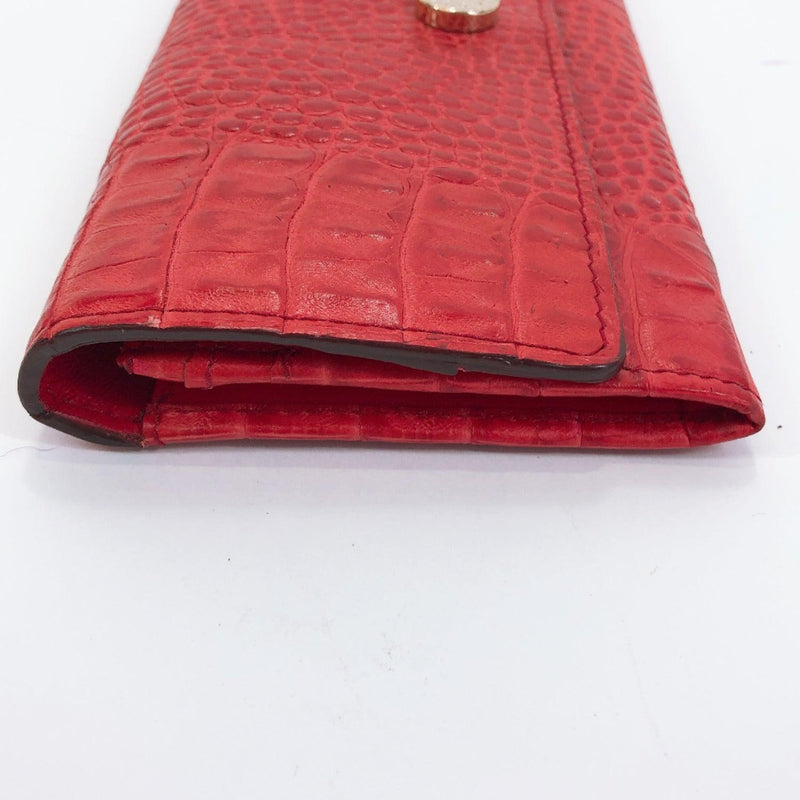 Furla purse leather Red Women Used - JP-BRANDS.com