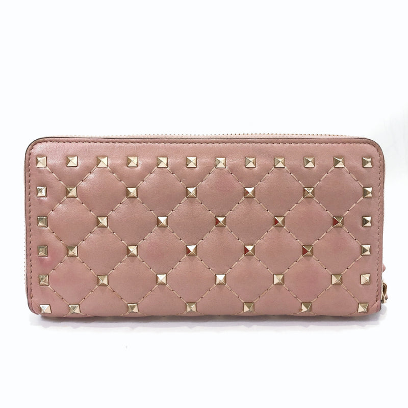 Valentino purse PW0P0P00QVX Studs leather pink Women Used