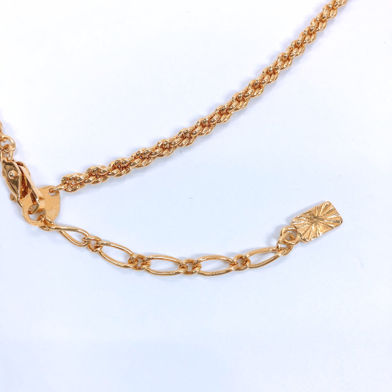 YVES SAINT LAURENT Necklace metal gold Women Used