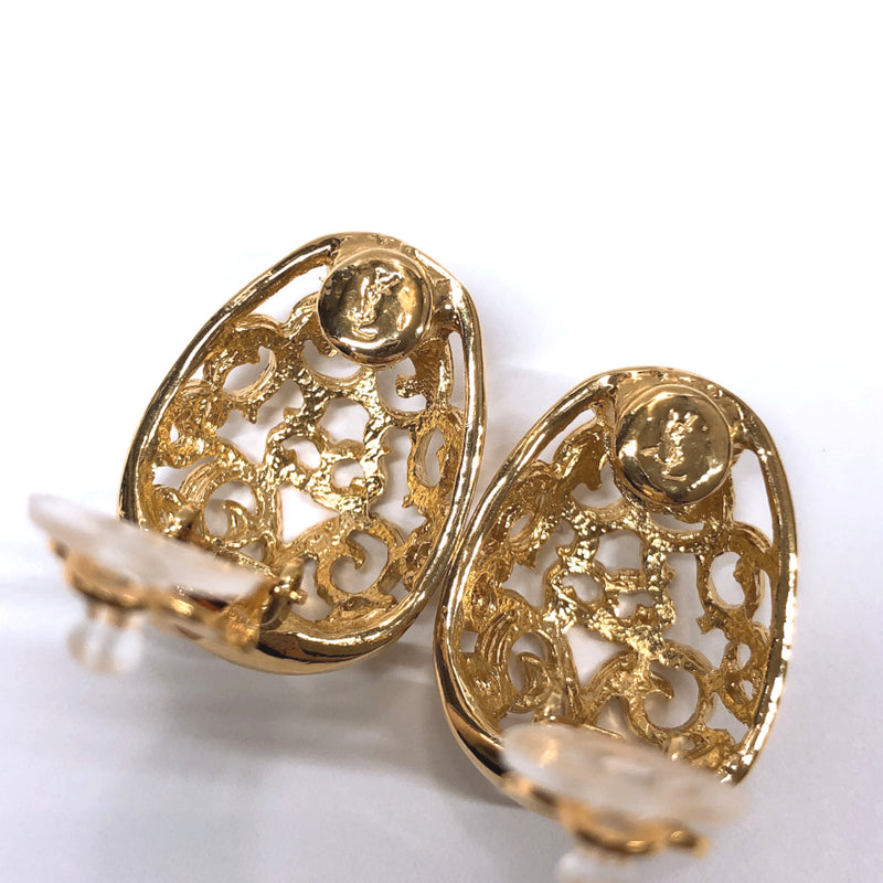 YVES SAINT LAURENT Earring metal gold Women Used