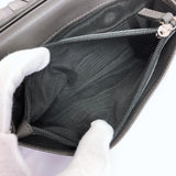 Salvatore Ferragamo purse 669413/01 Gancinipattern leather black mens Used