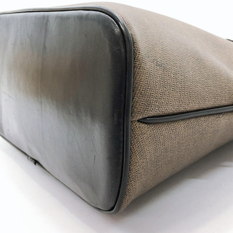 FENDI Handbag vintage PVC/leather Brown black Women Used - JP-BRANDS.com