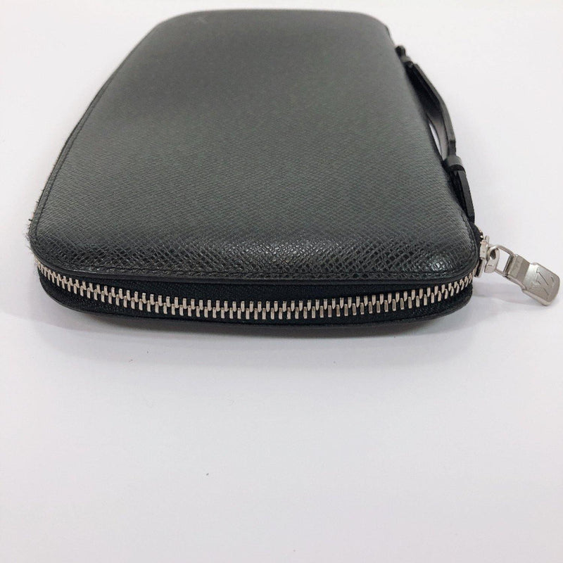 LOUIS VUITTON Clutch bag M30652 Organizer Atoll Travel case Taiga black  mens Used