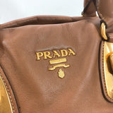 PRADA Handbag BN1903 2way Mini Boston leather Brown Women Used - JP-BRANDS.com