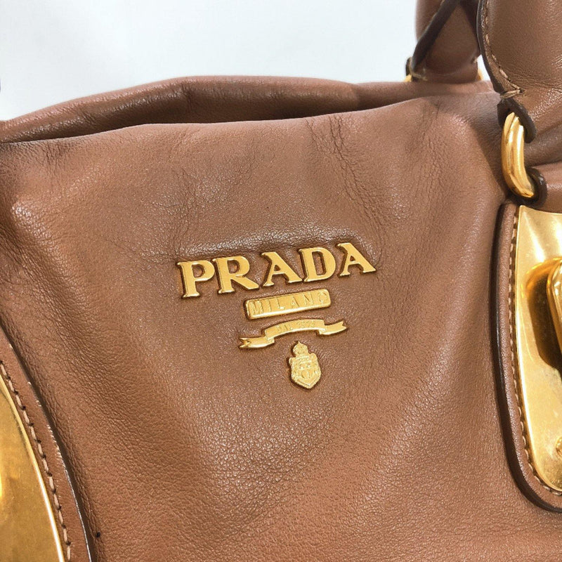 A Prada Handbag in nylon double leather handles, zipper,… | Drouot.com