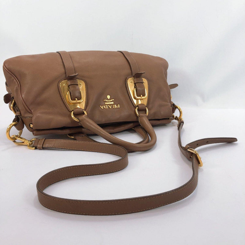 Prada Handbag Brown Leather ref.444272 - Joli Closet