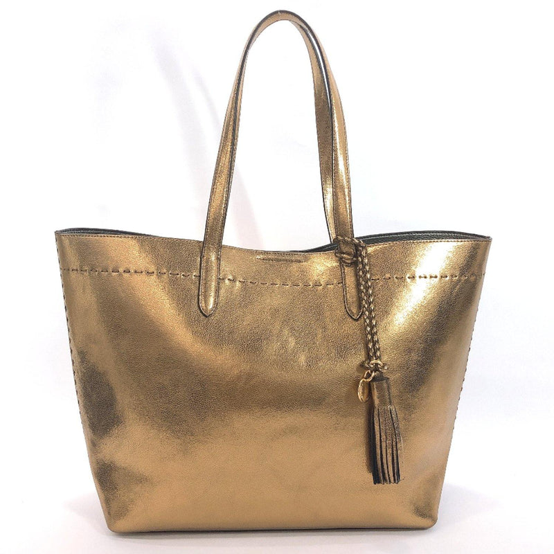 COLE HAAN Tote Bag CHR11580 leather gold Women Used - JP-BRANDS.com