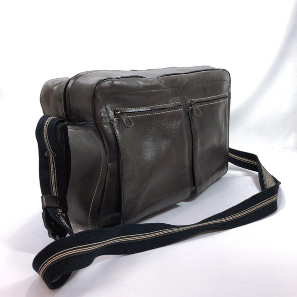 BOTTEGAVENETA Shoulder Bag leather Brown mens Used - JP-BRANDS.com