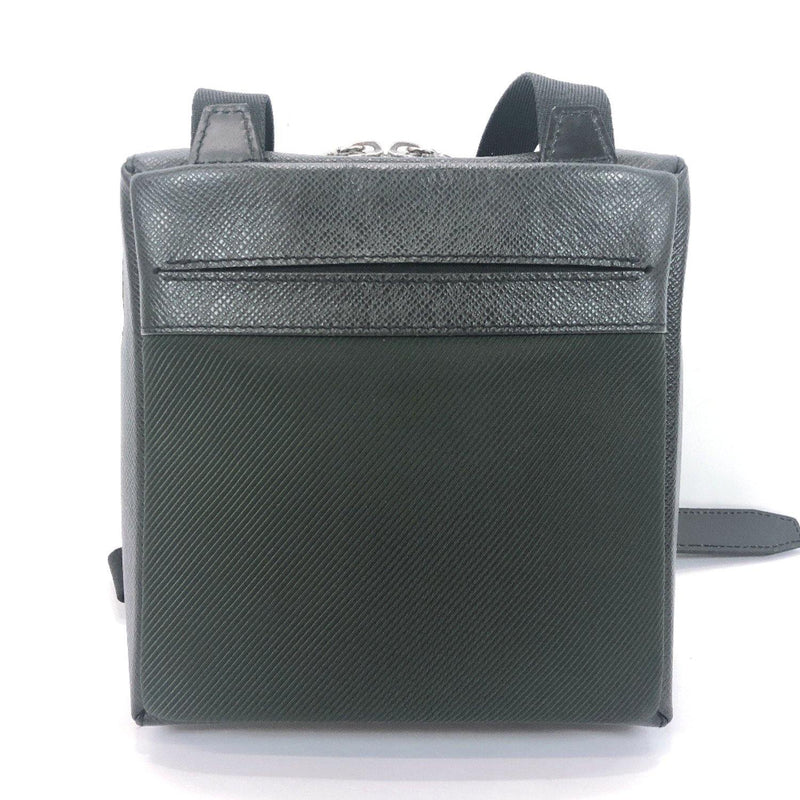 LOUIS VUITTON Shoulder Bag Ｍ30902 Sayan Taiga/Nylon green Aldoise mens Used - JP-BRANDS.com