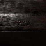LOEWE Business bag vintage Anagram logo leather black mens Used - JP-BRANDS.com