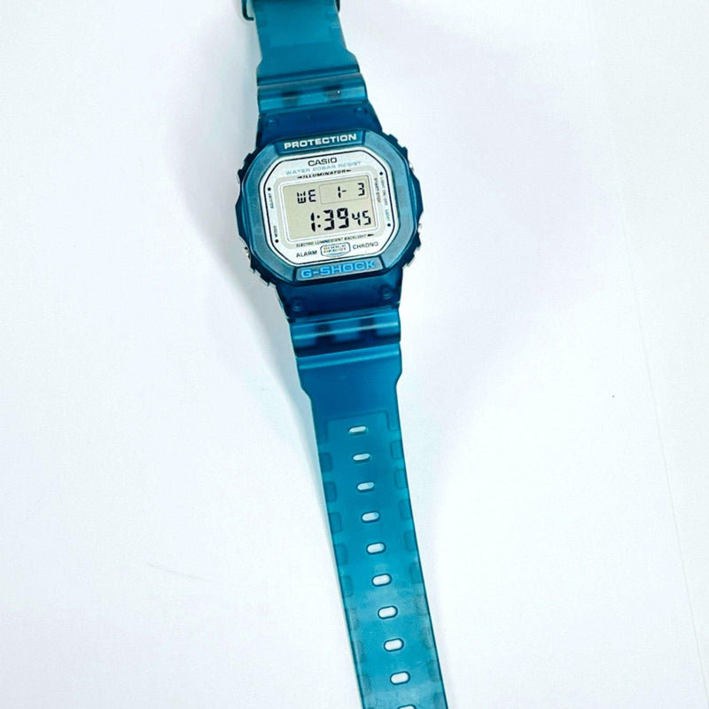CASIO Watches DW-5600 G shock Speed surf rider Synthetic resin blue mens Used - JP-BRANDS.com