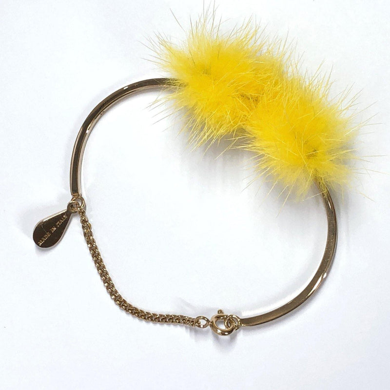 Fendi Crystal Wonders Gold Tone Bracelet 17 Fendi | TLC