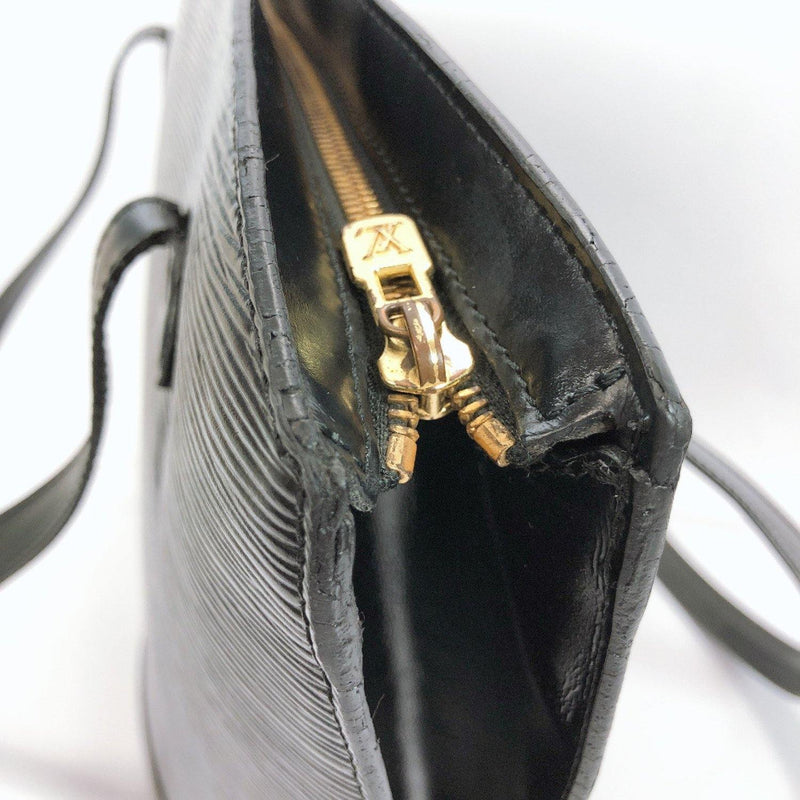 LOUIS VUITTON Shoulder Bag M52262 Sunjack shopping Epi Leather black Women Used - JP-BRANDS.com