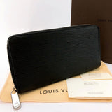 LOUIS VUITTON purse M61857 Zippy wallet Epi Leather black Noir mens Used - JP-BRANDS.com