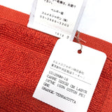HERMES towel 101299M-18 labyrinth Hand towel cotton Orange unisex New - JP-BRANDS.com