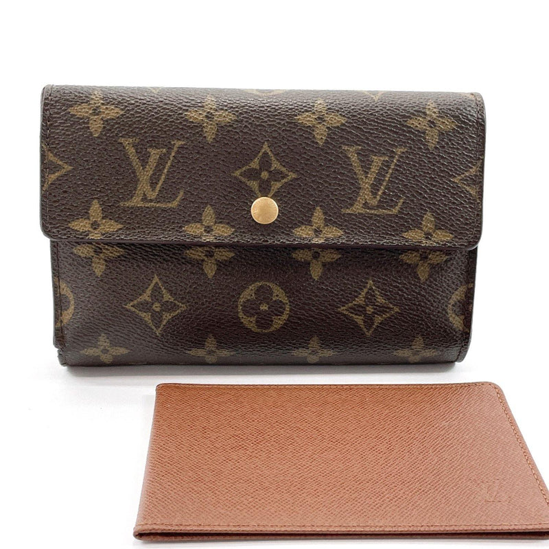 Louis Vuitton Womens Snap Bifold Wallet Handbag