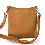 Longchamp Shoulder Bag leather Brown Women Used - JP-BRANDS.com