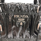 PRADA Handbag BN1338 2WAY Patent leather black Women Used - JP-BRANDS.com