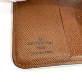 LOUIS VUITTON wallet M61667 Compact zip Monogram canvas Brown Women Used