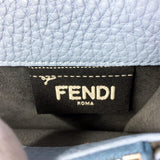 FENDI purse 8M0308 Celeria Peekaboo leather blue Women Used - JP-BRANDS.com