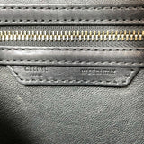 CELINE Handbag 167794NSE.07SU Luggage shopper micro leather blue Women Used - JP-BRANDS.com