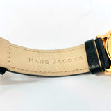 MARC JACOBS Watches MJ1450 Courtney Stainless Steel/leather gold Black Women Used
