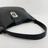 Salvatore Ferragamo Shoulder Bag AU-21 Gancini leather Black Women Used