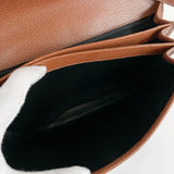 Salvatore Ferragamo Clutch bag 24 9226 vintage leather Brown mens Used