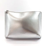 Givenchy Pouch novelty Polyurethane Silver Women Used - JP-BRANDS.com