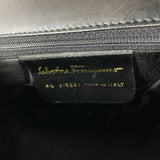 Salvatore Ferragamo Shoulder Bag AQ21 5231 Vala Vintage leather black Women Used
