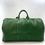 LOUIS VUITTON Boston bag M42964 Keepall 50 Epi Leather green Women Used - JP-BRANDS.com
