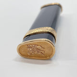 Burberrys lighter ND1803 Gas lighter metal black gold mens Used - JP-BRANDS.com