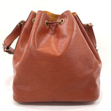 LOUIS VUITTON Shoulder Bag M44108 Petit Noe Epi Leather Brown Women Used