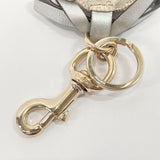 GUCCI key ring Greyhound Dorothy GG Shima Sima leather white Women Used - JP-BRANDS.com