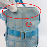 CHANEL Tote Bag New Travel Line TGM canvas blue Women Used - JP-BRANDS.com