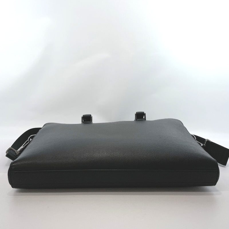 Michael Kors Business bag 33F5LHRA6L-001 Briefcase 2way leather black SilverHardware mens Used