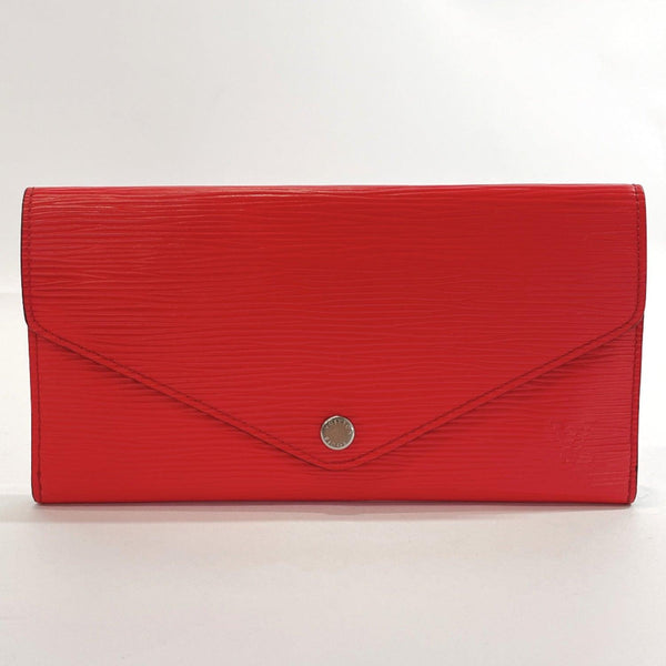 LOUIS VUITTON purse M60848 Portefeiulle Josephine Epi Leather Red Women Used - JP-BRANDS.com