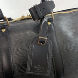 LOUIS VUITTON Boston bag M59062 Keepall 45 Epi Leather black mens Used - JP-BRANDS.com