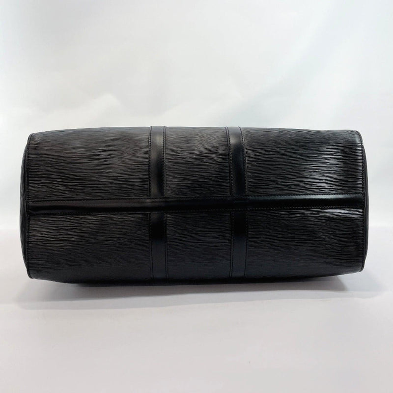 LOUIS VUITTON Boston bag M59062 Keepall 45 Epi Leather black mens Used - JP-BRANDS.com