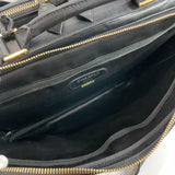 CHANEL Business bag Bicolore Briefcase 2WAY cosmos line lambskin black Gold Hardware mens Used - JP-BRANDS.com