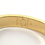 HERMES bracelet Click crack metal Orange gold □O Women Used - JP-BRANDS.com
