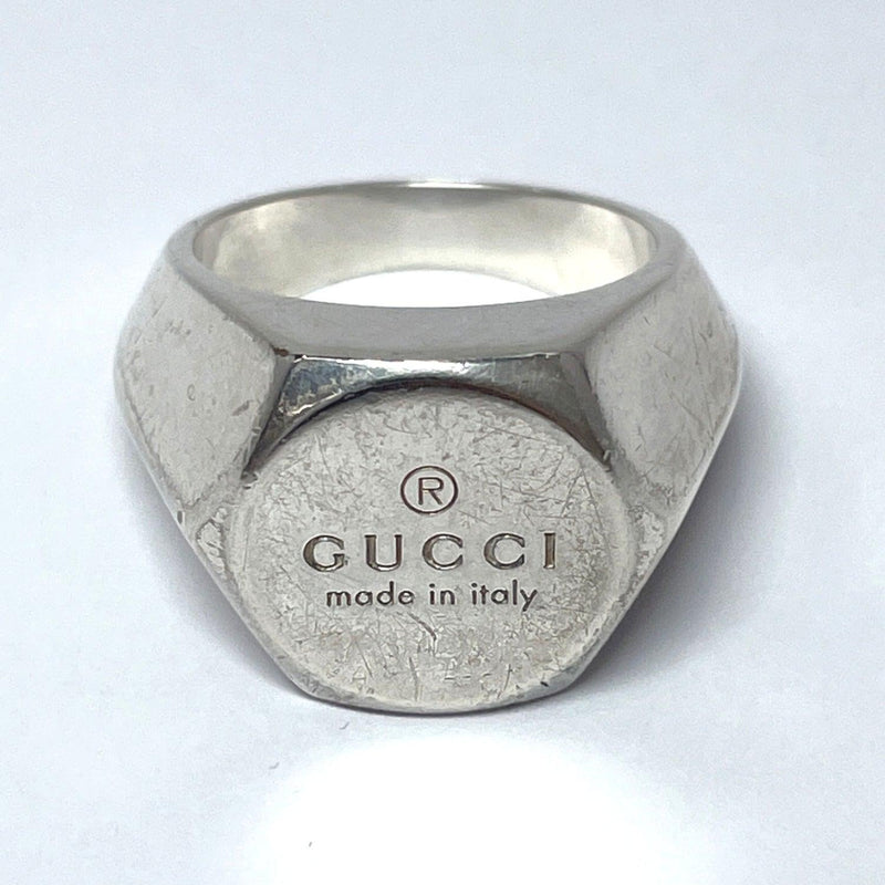 GUCCI Ring 1697AR Silver925 18 Silver mens Used - JP-BRANDS.com