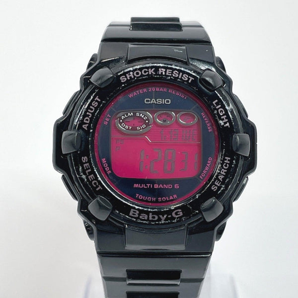 CASIO Watches BGR-3003 Baby-G Synthetic resin black pink Women Used - JP-BRANDS.com