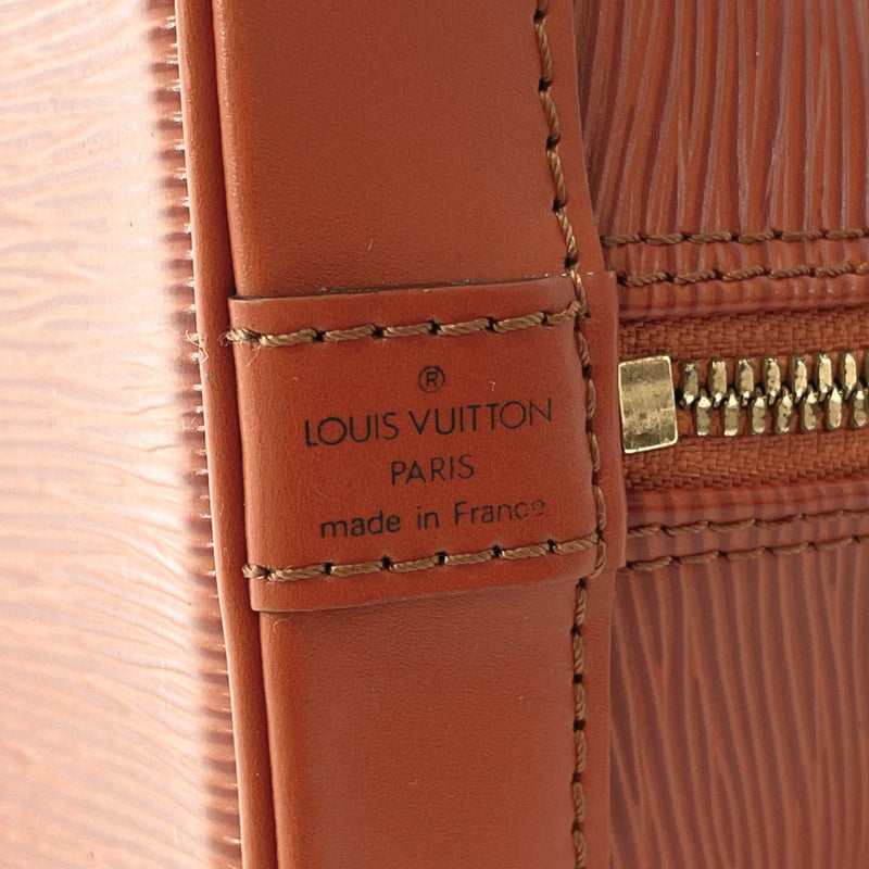 LOUIS VUITTON Handbag M52143 Alma PM Epi Leather Brown Kenya Brown Women Used - JP-BRANDS.com