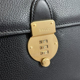 BALLY Business bag 2way leather black Gold Hardware mens Used - JP-BRANDS.com