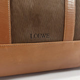 LOEWE Boston bag Twist vintage leather Brown Women Used - JP-BRANDS.com