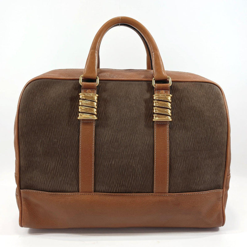 LOEWE Boston bag Twist vintage leather Brown Women Used - JP-BRANDS.com